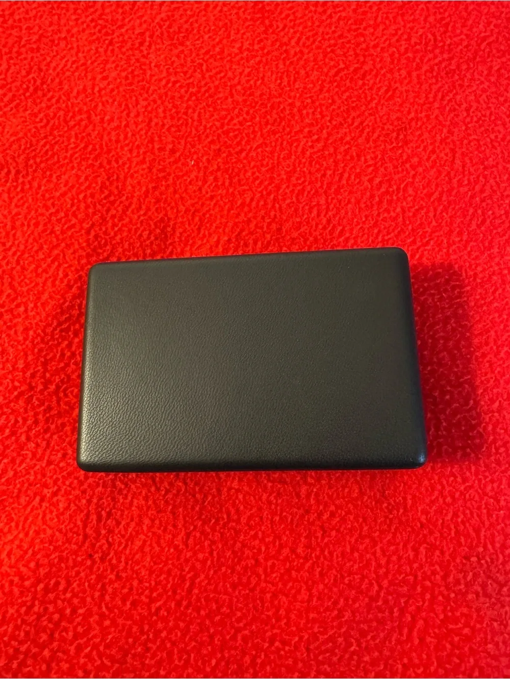 Case Only GRAFF Genuine Black Leather Jewelry Case  EUC